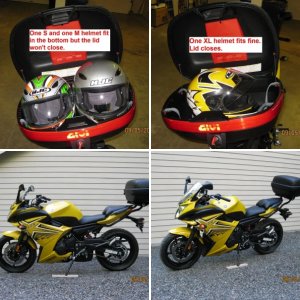 Givi Rack and Top Case