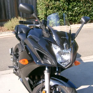 Yamaha Clear DB windscreen