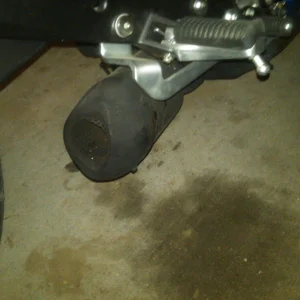 another view of the exhaust