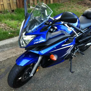 2009 Yamaha FZ6R (Blue)