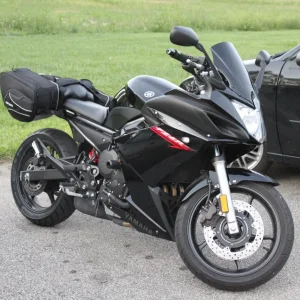 Geared up ready for a day of riding