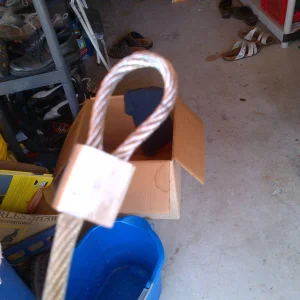 Helmet Lock On The Cheap