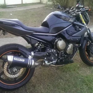 My XJ6N, arrow darkline race exhaust "Selina"