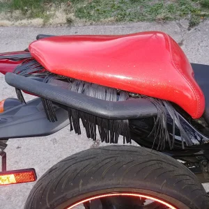 Reupholstered/wrapped passenger seat