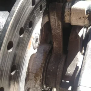 Double Caliper bracket no caliper on